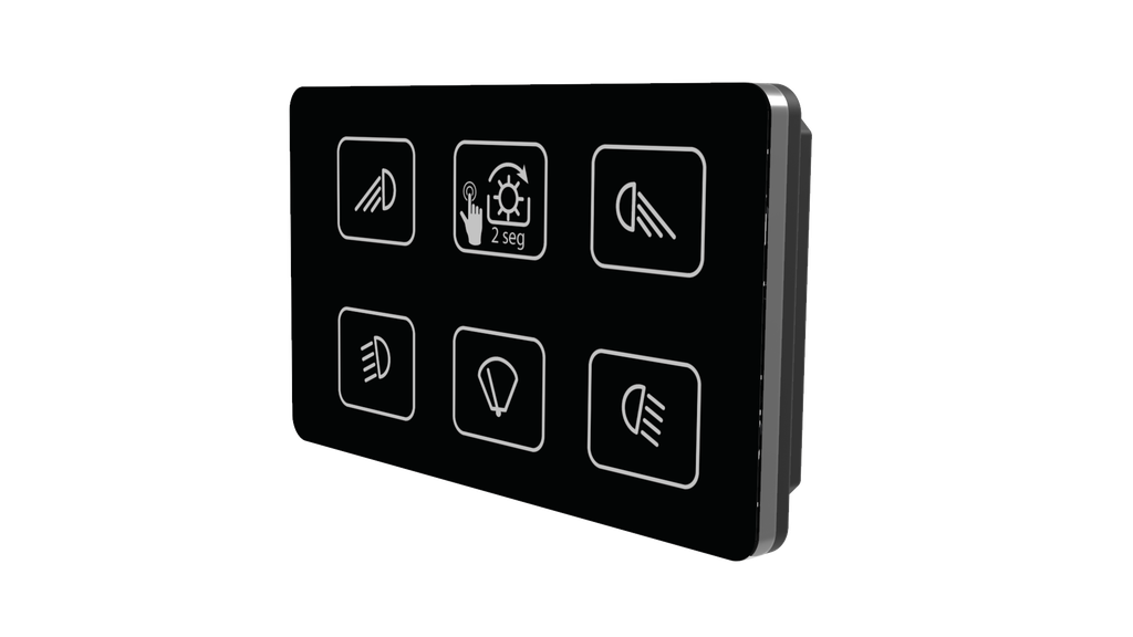 Tablero de 6 funciones