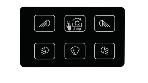 Painel de 5 e 6 funções